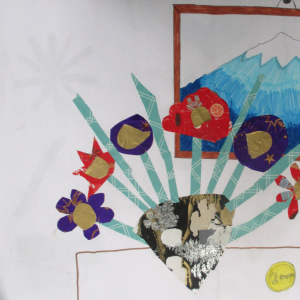 Maté-6F-Nature morte au tableau et aux pièces